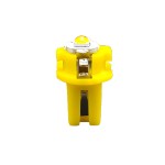 Led bec 1 smd 3030 super bright, soclu T5 B8.3D pentru bord, de culoare galben